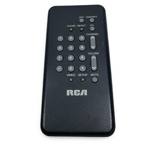 RCA CRK52A S2AH TV Remote Control 2G21002-501 Black Replacement OEM Genuine